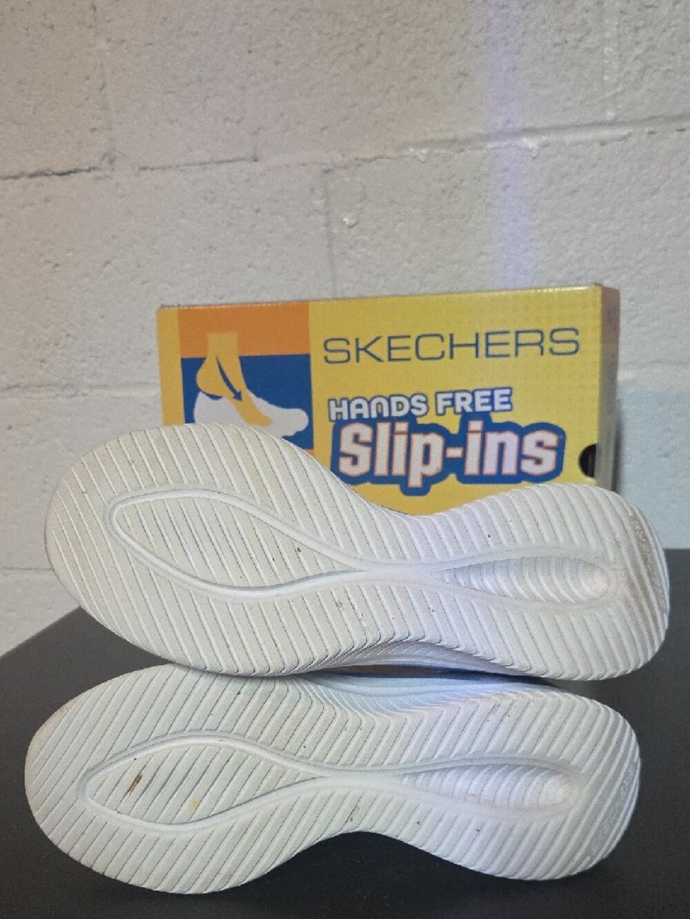 Skechers Women's Periwinkle Knit Slip-On Athletic Sneakers - Picture 10 of 10